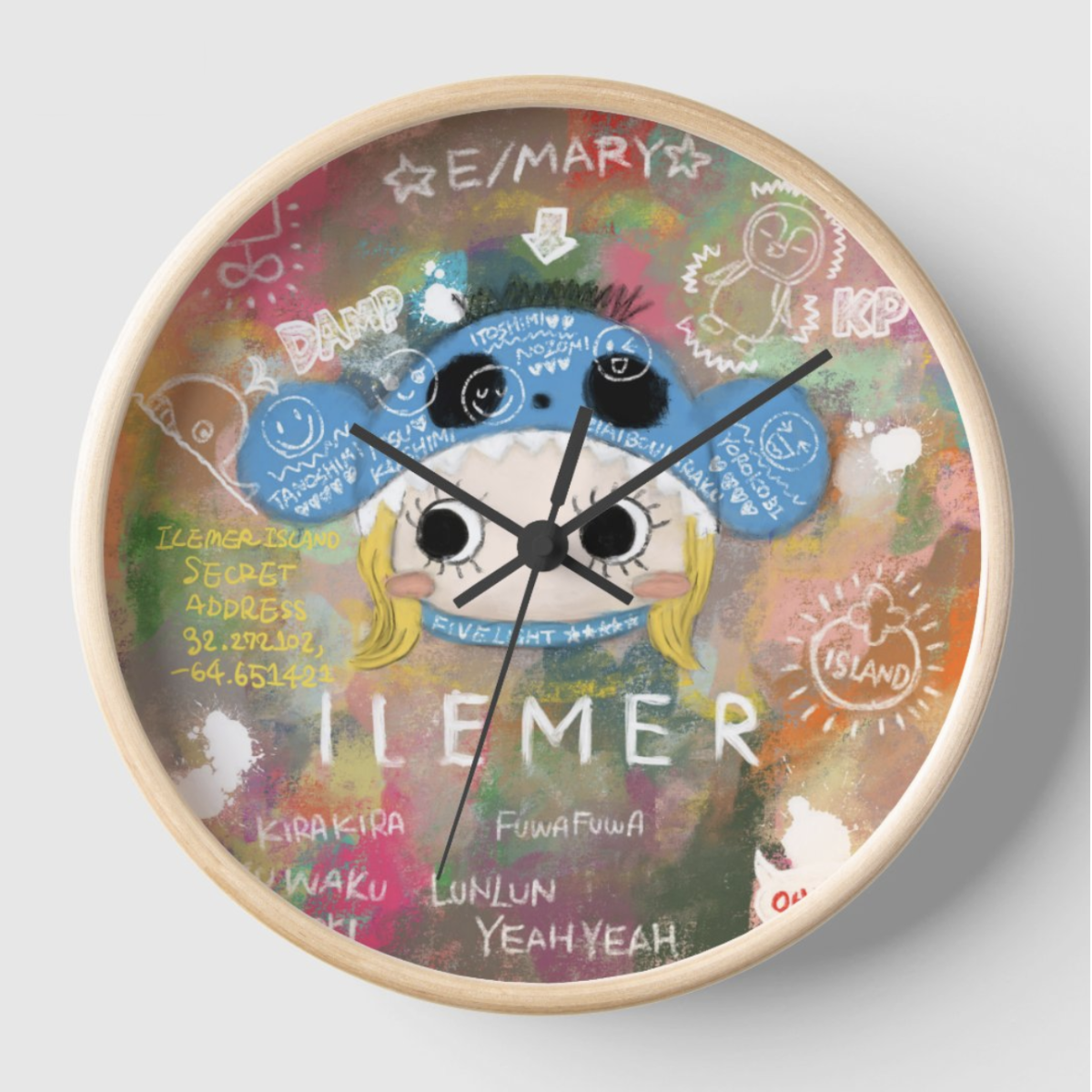 壁掛け時計/着ぐるみアート – ILEMER公式オンラインストア