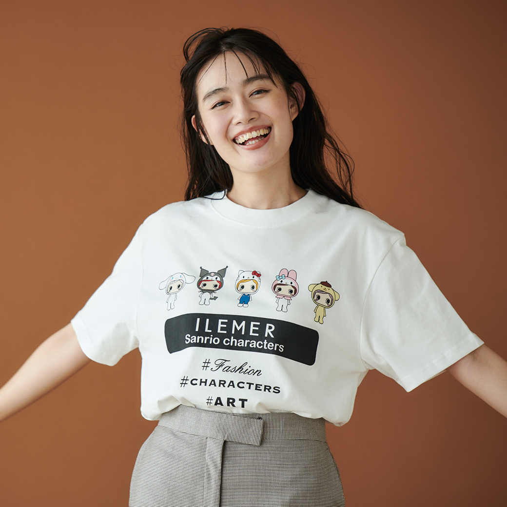 サンリオキャラクターズコラボ限定Tシャツ – ILEMER公式オンラインストア
