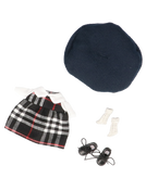 チェックワンピース(ブラック)