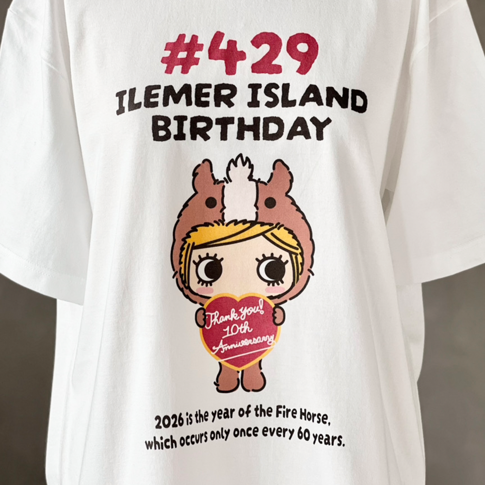 2026誕生祭限定・ウマ｜ジュートバッグ/Tシャツ/缶バッジ – ILEMER公式