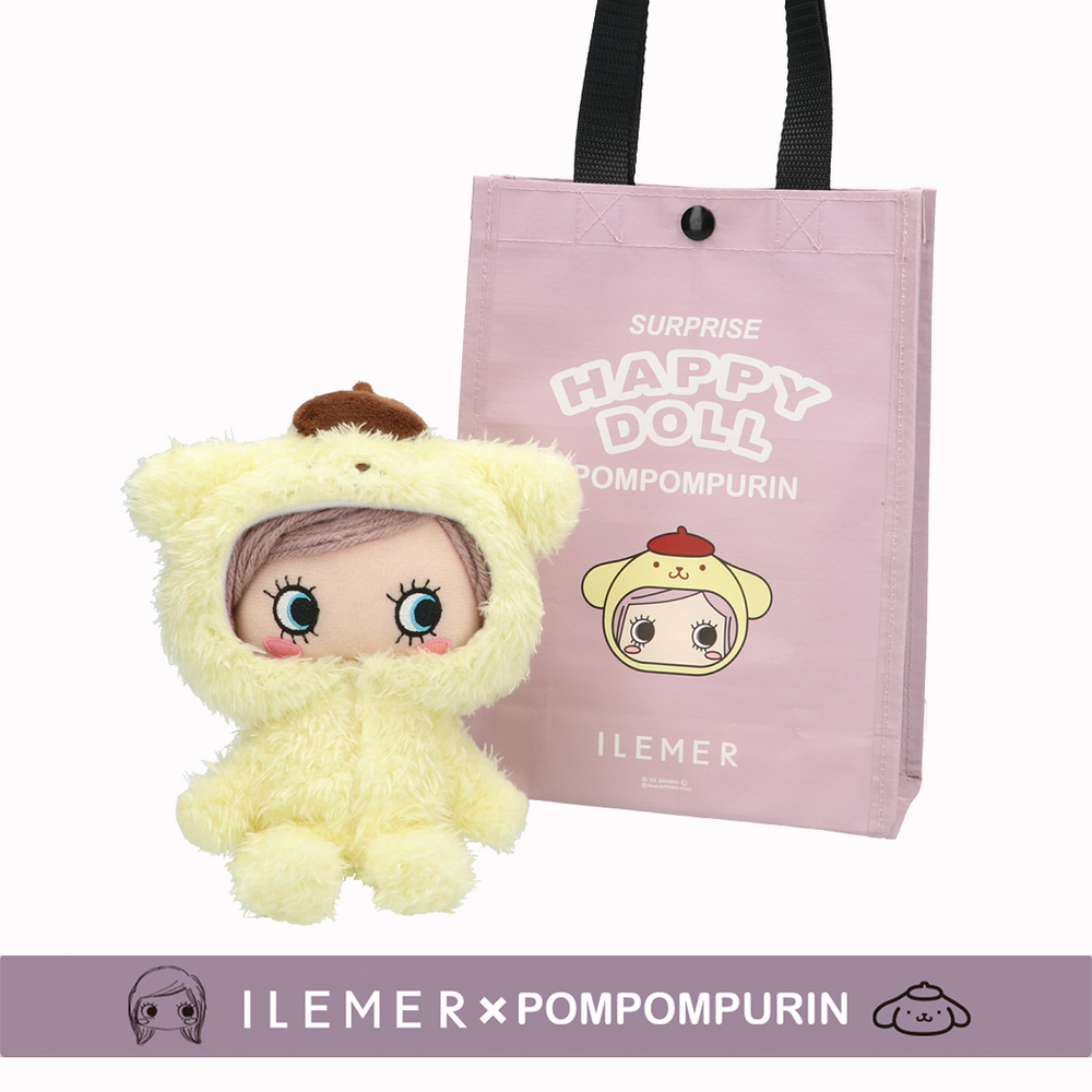 イルメール サンリオキャラクターズコラボ限定ハッピードール ポムポムプリン 告知】ハッピードール×ポムポムプリン!サンリオキャラクターズ