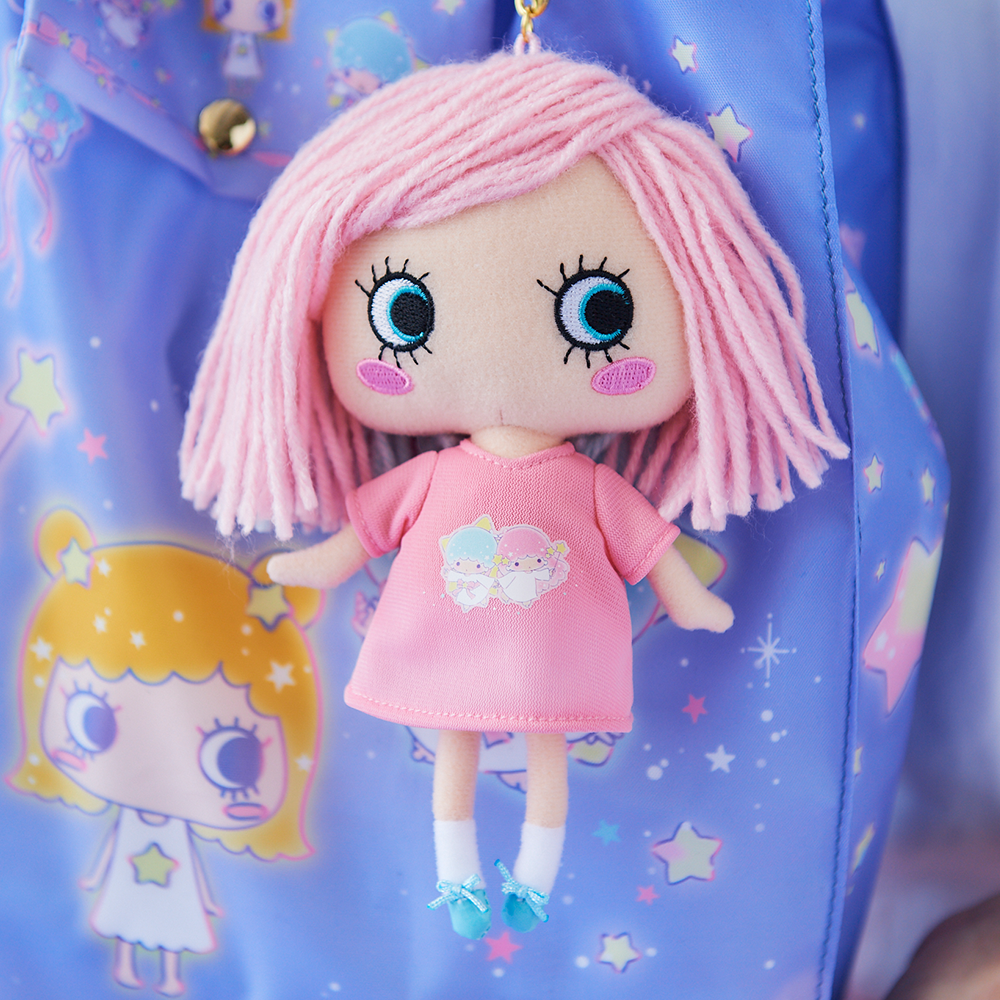 キキ&ララ50th Anniversary|HAPPY DOLL(キキ&ララデザインのピンク キキ&ララ50th Anniversary|HAPPY DOLL(キキ&ララデザインのピンク