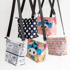 使い方自由自在！KIRAKIRA｜クリアPVCバッグ｜2WAYコットンバッグ