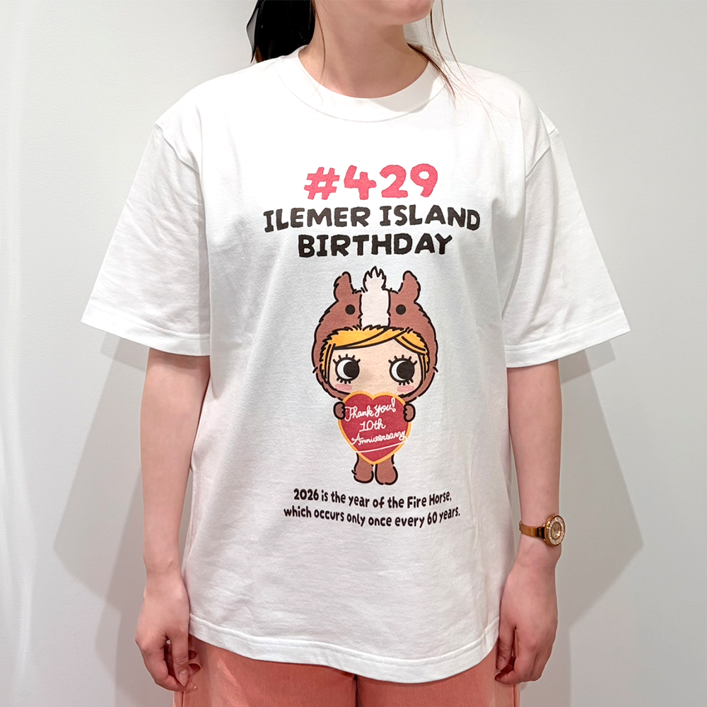 2026誕生祭限定・ウマ｜ジュートバッグ/Tシャツ/缶バッジ – ILEMER公式