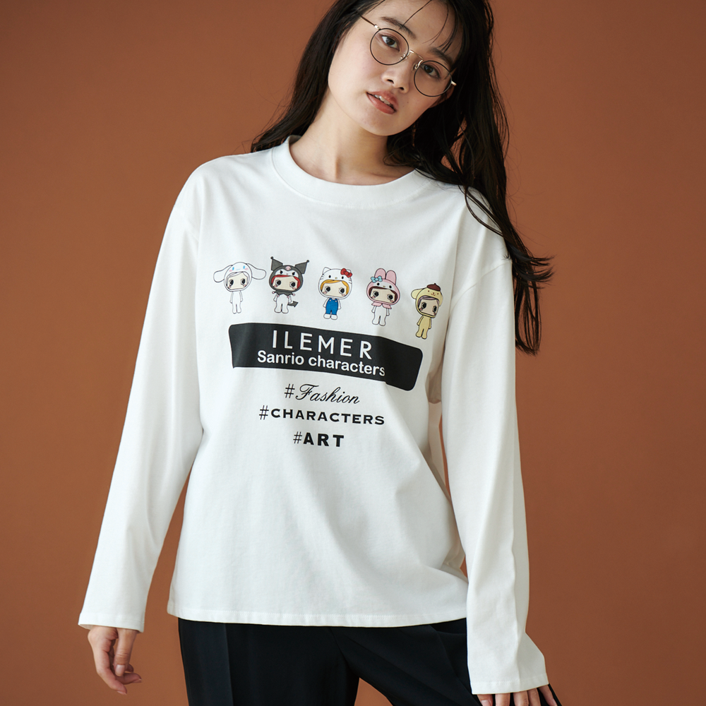 サンリオキャラクターズコラボ限定ロングTシャツ – ILEMER公式