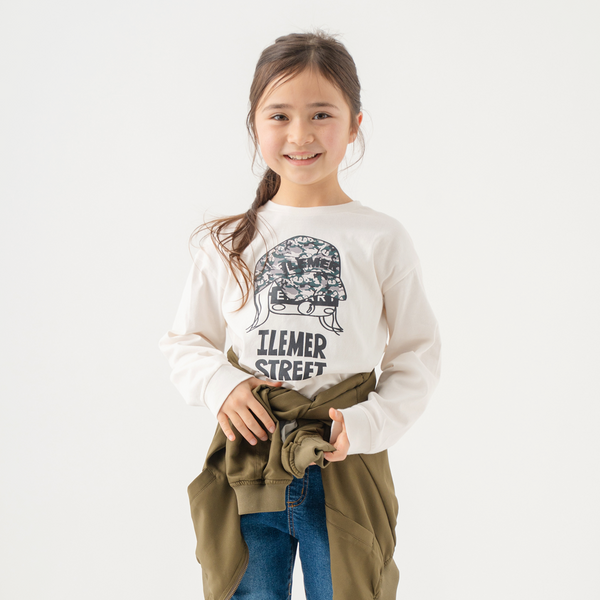 ILEMERストリート長袖ロンT（子供）