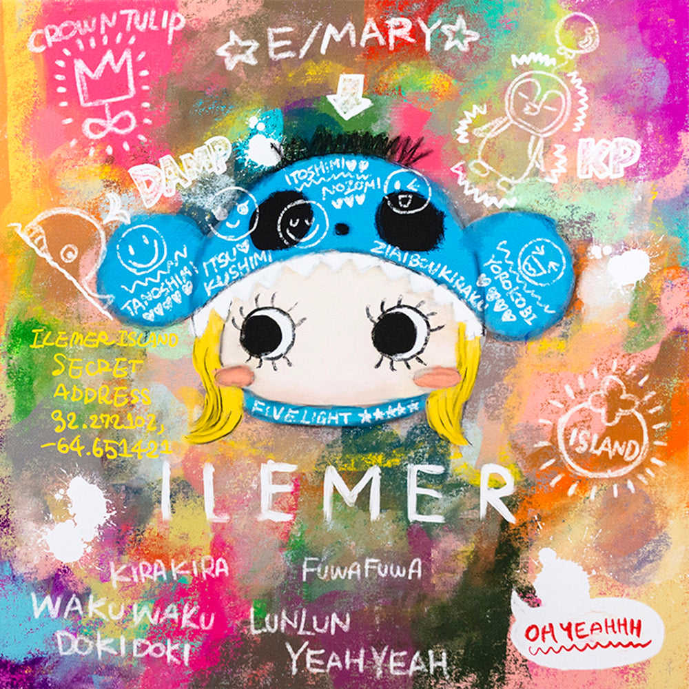 着ぐるみアート S10 53cm x 53cm オーダー商品】絵画作品：着ぐるみアート（S10） – ILEMER公式